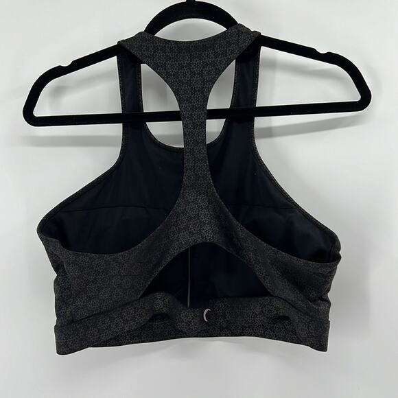 Zyia Active Black Flower Power Bra - Black - XXL - Picture 6 of 6